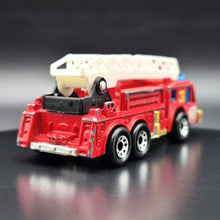 Load image into Gallery viewer, Matchbox 1990 Fire Engine (1976 Oshkosh L Series Fire Truck) Red #MB18 1-75 Series
