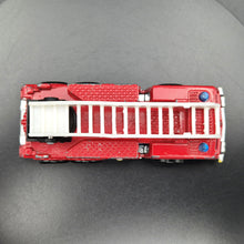 Load image into Gallery viewer, Matchbox 1990 Fire Engine (1976 Oshkosh L Series Fire Truck) Red #MB18 1-75 Series
