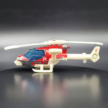 Load image into Gallery viewer, Matchbox 1987 Mission Helicopter Red MB57 Matchbox 1-75 Series
