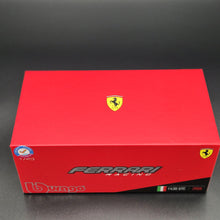 Load image into Gallery viewer, Bburago 2008 Ferrari F430 GTC Red 24h Le Mans 1:43 Die Cast Car