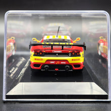 Load image into Gallery viewer, Bburago 2008 Ferrari F430 GTC Red 24h Le Mans 1:43 Die Cast Car