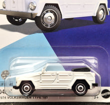 Load image into Gallery viewer, Matchbox 2023 1974 Volkswagen Type 181 White Volkswagen Series 4/6 New Long Card