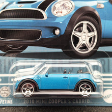 Load image into Gallery viewer, Matchbox 2024 2010 Mini Cooper S Cabrio Teal Mini Series 3/6 New Long Card