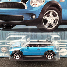 Load image into Gallery viewer, Matchbox 2024 2010 Mini Cooper S Cabrio Teal Mini Series 3/6 New Long Card