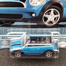 Load image into Gallery viewer, Matchbox 2024 2010 Mini Cooper S Cabrio Teal Mini Series 3/6 New Long Card