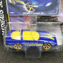 Load image into Gallery viewer, Majorette 2024 Chevrolet Corvette C4 ZR-1 Convertible Blue #279 Castheads Premium Cars New
