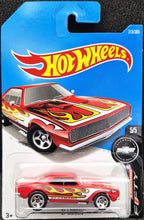 Load image into Gallery viewer, Hot Wheels 2017 '67 Camaro Red Camaro Fifty Series 5/5 New Long Card
