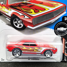 Load image into Gallery viewer, Hot Wheels 2017 '67 Camaro Red Camaro Fifty Series 5/5 New Long Card
