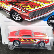 Load image into Gallery viewer, Hot Wheels 2017 '67 Camaro Red Camaro Fifty Series 5/5 New Long Card