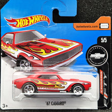 Load image into Gallery viewer, Hot Wheels 2017 '67 Camaro Red Camaro Fifty Series 5/5 New