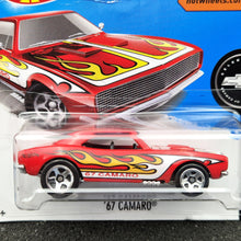 Load image into Gallery viewer, Hot Wheels 2017 '67 Camaro Red Camaro Fifty Series 5/5 New