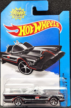 Load image into Gallery viewer, Hot Wheels 2014 TV Series Batmobile Black #65 HW City - Batman 75th Anniversary New Long Card