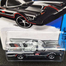 Load image into Gallery viewer, Hot Wheels 2014 TV Series Batmobile Black #65 HW City - Batman 75th Anniversary New Long Card
