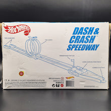 Load image into Gallery viewer, Hot Wheels 2016 Dash &amp; Crash Speedway #DWM91 - 2 Hot Wheels Cars Included
