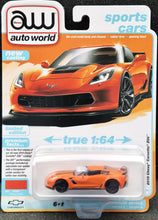 Load image into Gallery viewer, Auto World 2024 2019 Chevy Corvette Z06 Premium Sports Cars Series Release 2 Version A New
