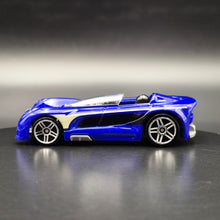Load image into Gallery viewer, Hot Wheels 2011 Monoposto Blue Super 6-Lane Raceway Exclusive Car