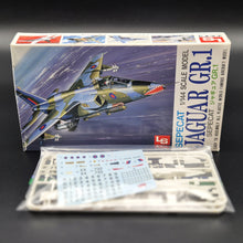 Load image into Gallery viewer, LS Model Kit 1985 Sepecat Jaguar GR.1 RAF Aircraft Model #1036 1:144 Scale Plastic Model Kit