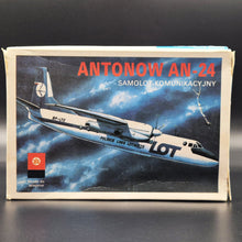 Load image into Gallery viewer, Plastyk Model Kit 1960 Antonov An-24 Passenger Aircraft Model 1:144 Scale Plastic Model Kit