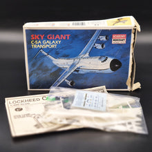 Load image into Gallery viewer, Academy Model Kit 1973 C-5A Galaxy Transport USAF Aircraft Model #1696 1:480 Scale Plastic Model Kit