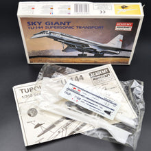 Load image into Gallery viewer, Academy Model Kit 1975 TU-144 Supersonic Aeroflot Transport Aircraft Model #1699 1:360 Scale Plastic Model Kit