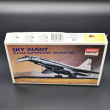 Load image into Gallery viewer, Academy Model Kit 1975 TU-144 Supersonic Aeroflot Transport Aircraft Model #1699 1:360 Scale Plastic Model Kit