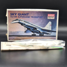 Load image into Gallery viewer, Academy Model Kit 1975 TU-144 Supersonic Aeroflot Transport Aircraft Model #1699 1:360 Scale - Damaged Box