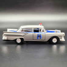 Load image into Gallery viewer, Road Champs 1998 1957 Ford Fairlane Alabama Highway Patrol Car Vintage Police Car Series