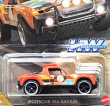 Load image into Gallery viewer, Hot Wheels 2024 Porsche 914 Safari Orange HW Speed Graphics 3/5 New Long Card
