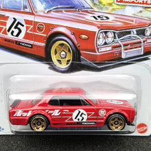 Load image into Gallery viewer, Hot Wheels 2024 Nissan Skyline HT 2000GT-X Red HW J-Imports 2/5 New Long Card