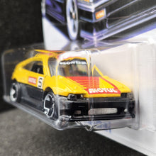 Load image into Gallery viewer, Hot Wheels 2024 1985 Honda CR-X Yellow HW J-Imports 4/5 New Long Card