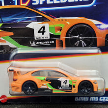 Load image into Gallery viewer, Hot Wheels 2024 BMW M3 GT2 Neon Orange Neon Speeders 4/8 New Long Card