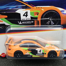 Load image into Gallery viewer, Hot Wheels 2024 BMW M3 GT2 Neon Orange Neon Speeders 4/8 New Long Card
