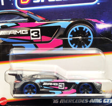 Load image into Gallery viewer, Hot Wheels 2024 '16 Mercedes-AMG GT3 Black Neon Speeders 5/8 New Long Card