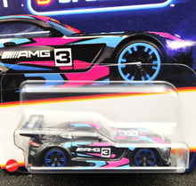 Load image into Gallery viewer, Hot Wheels 2024 '16 Mercedes-AMG GT3 Black Neon Speeders 5/8 New Long Card