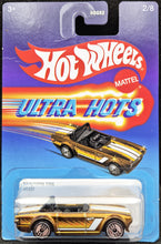 Load image into Gallery viewer, Hot Wheels 2024 Triumph TR6 Gold Ultra Hots 2/8 Mix 1 New Long Card