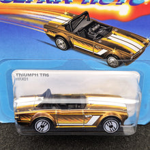 Load image into Gallery viewer, Hot Wheels 2024 Triumph TR6 Gold Ultra Hots 2/8 Mix 1 New Long Card
