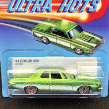 Load image into Gallery viewer, Hot Wheels 2024 '64 Dodge 330 Green Ultra Hots 1/8 Mix 2 New Long Card