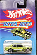 Load image into Gallery viewer, Hot Wheels 2024 '71 Datsun 510 Dark Green Ultra Hots 2/8 Mix 2 New Long Card