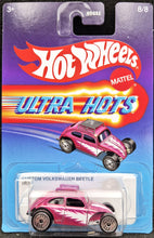 Load image into Gallery viewer, Hot Wheels 2024 Custom Volkswagen Beetle Pink Ultra Hots 8/8 Mix 2 New Long Card