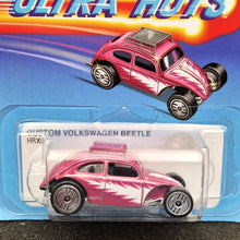 Load image into Gallery viewer, Hot Wheels 2024 Custom Volkswagen Beetle Pink Ultra Hots 8/8 Mix 2 New Long Card