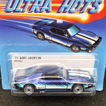 Load image into Gallery viewer, Hot Wheels 2024 '71 AMC Javelin Blue Ultra Hots 3/8 Mix 1 New Long Card
