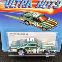 Load image into Gallery viewer, Hot Wheels 2024 '81 Ford Fairmont Dark Teal Ultra Hots 7/8 Mix 1 New Long Card