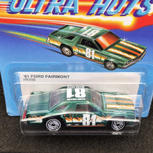 Load image into Gallery viewer, Hot Wheels 2024 '81 Ford Fairmont Dark Teal Ultra Hots 7/8 Mix 1 New Long Card