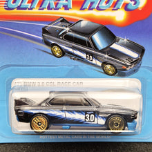 Load image into Gallery viewer, Hot Wheels 2024 '73 BMW 3.0 CSL Race Car Black Ultra Hots 4/8 Mix 1 New Long Card