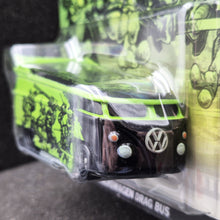 Load image into Gallery viewer, Hot Wheels 2024 Volkswagen Drag Bus Teenage Mutant Ninja Turtles Green Pop Culture Mix 4 New Long Card