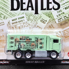 Load image into Gallery viewer, Hot Wheels 2024 Hiway Hauler The Beatles Mint Green Pop Culture Mix 4 New Long Card