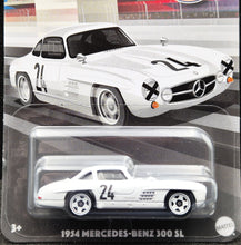 Load image into Gallery viewer, Hot Wheels 2024 1954 Mercedes-Benz 300 SL White Vintage Racing Club Series 1/6 New
