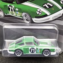 Load image into Gallery viewer, Hot Wheels 2024 1971 Porsche 911 Green Vintage Racing Club Series 5/6 New Long Card