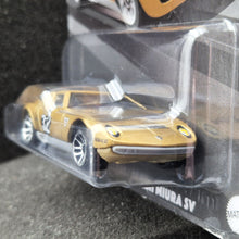 Load image into Gallery viewer, Hot Wheels 2024 1971 Lamborghini Miura SV Gold Vintage Racing Club Series 4/6 New