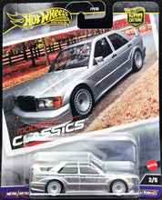 Load image into Gallery viewer, Hot Wheels 2024 1990 Mercedes-Benz 190 E 2.5-16 Evolution II Zamac Modern Classics Car Culture 4/5 New